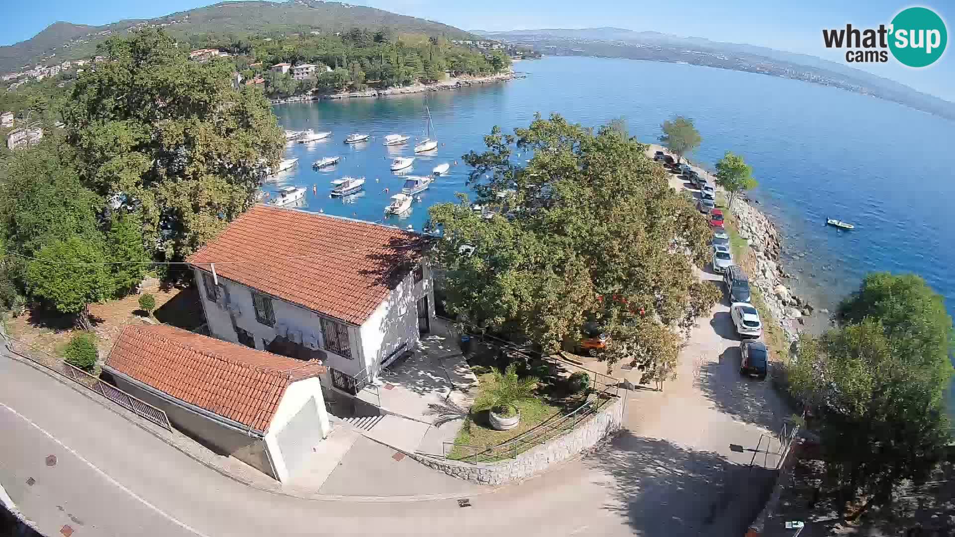 Webcam Ika Hafen – LIVE Blick auf den Hafen und die Lichter von Opatija