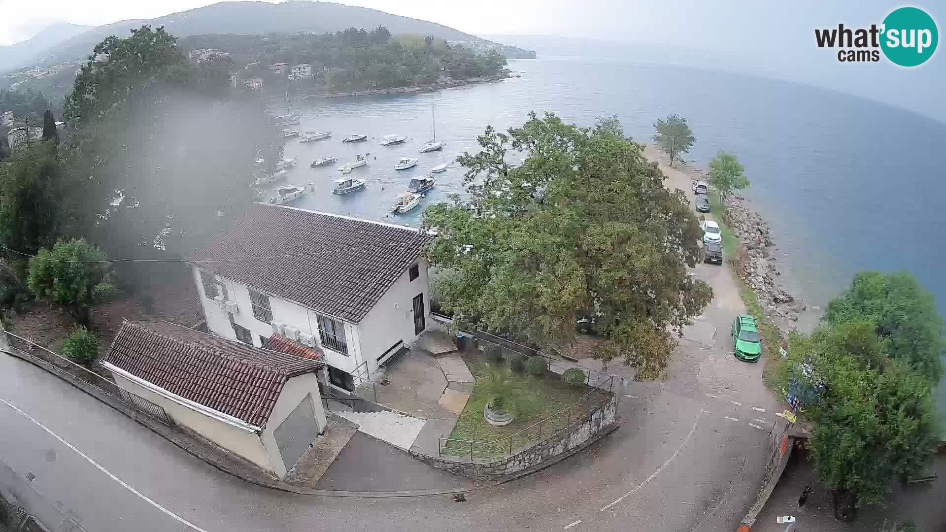 Webcam porto Ika – Vista LIVE sul porto e le luci di Opatija