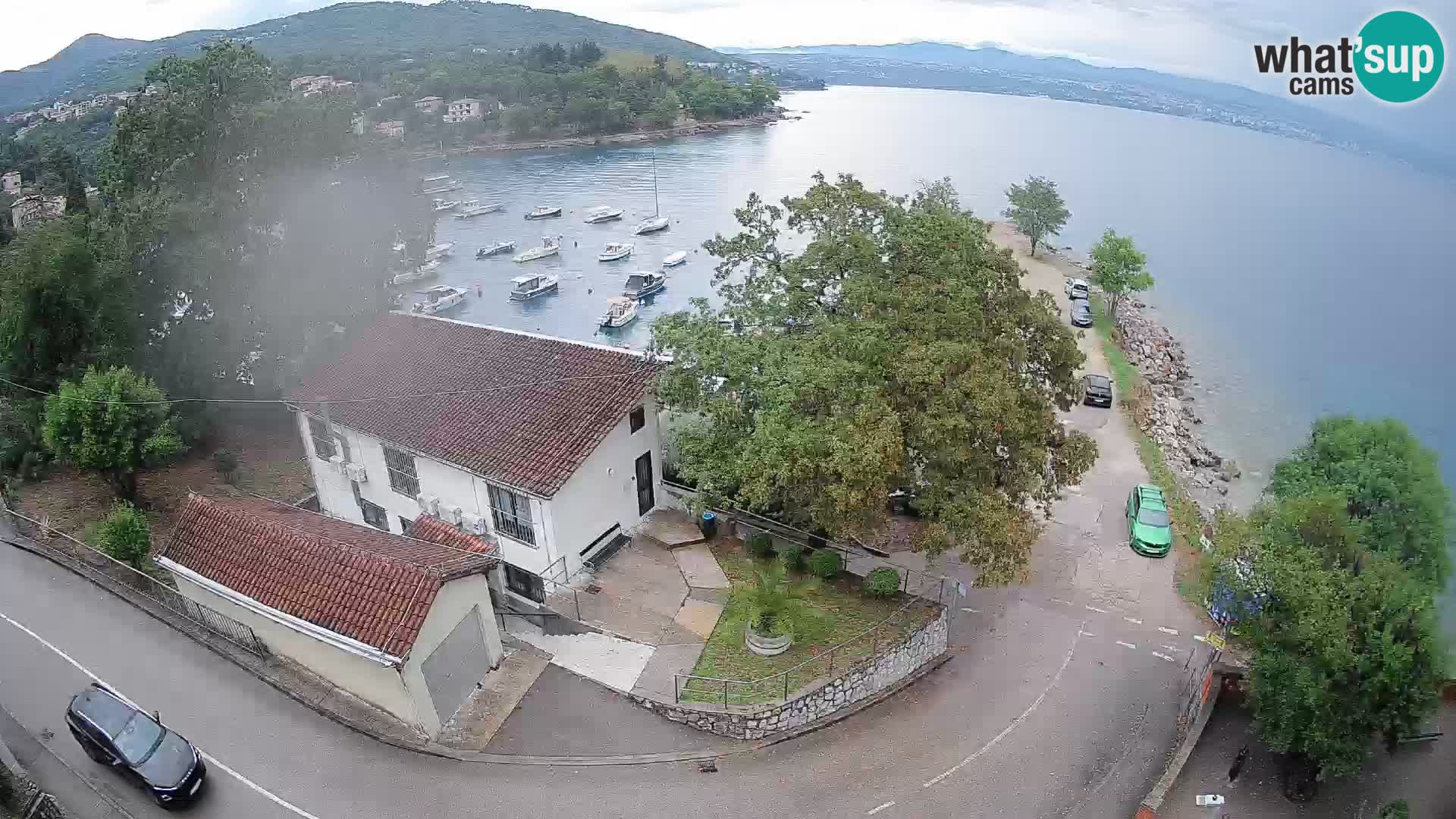 Webcam Ika Hafen – LIVE Blick auf den Hafen und die Lichter von Opatija