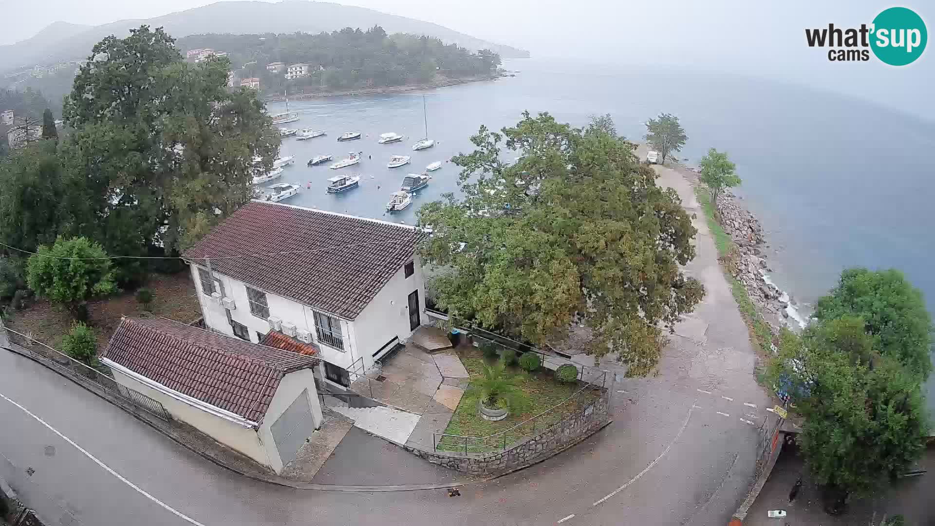 Webcam Ika Hafen – LIVE Blick auf den Hafen und die Lichter von Opatija
