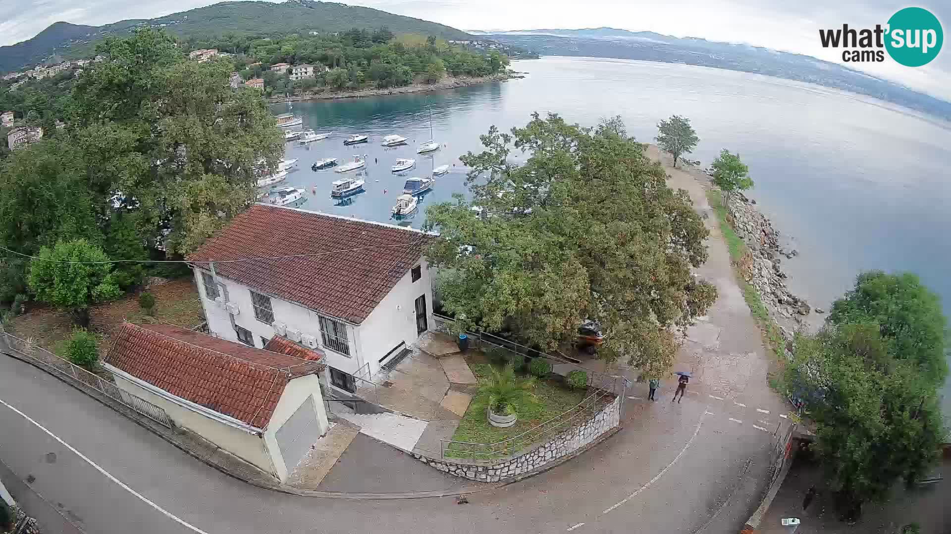 Webcam Ika Hafen – LIVE Blick auf den Hafen und die Lichter von Opatija