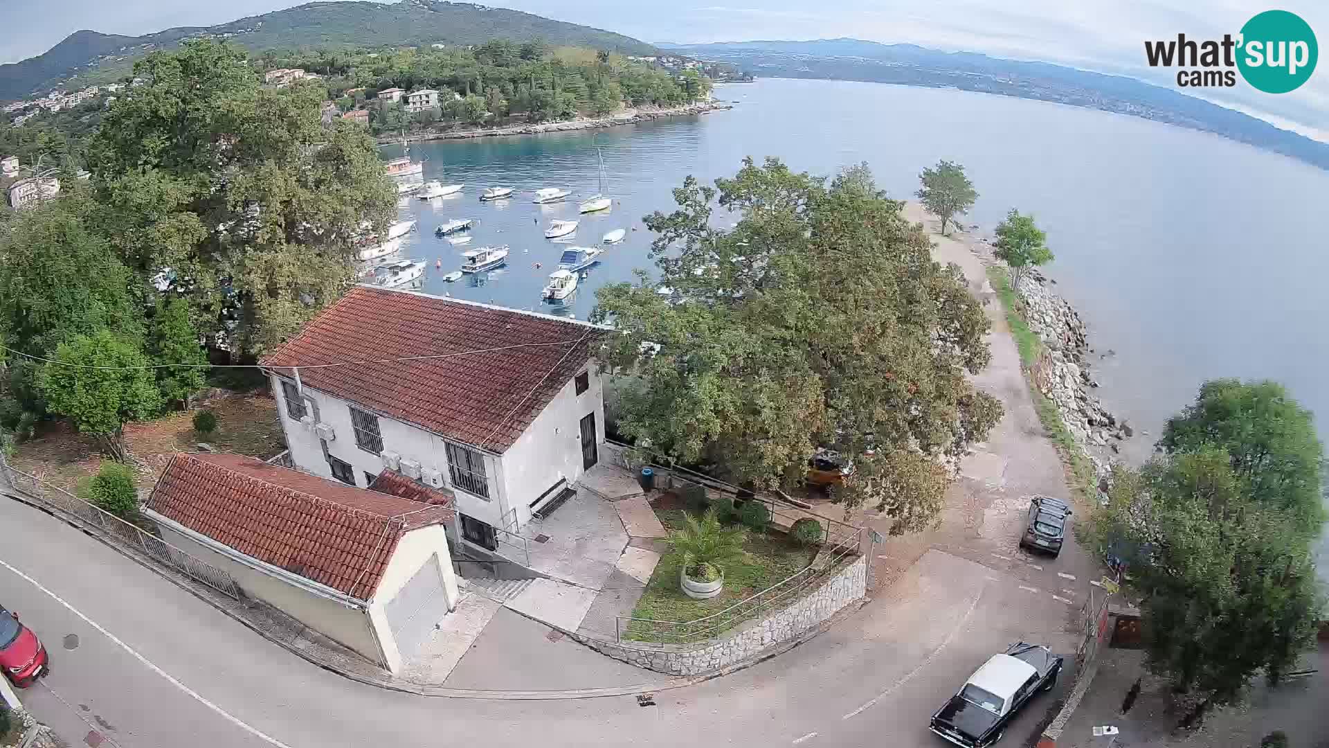 Webcam Ika Hafen – LIVE Blick auf den Hafen und die Lichter von Opatija