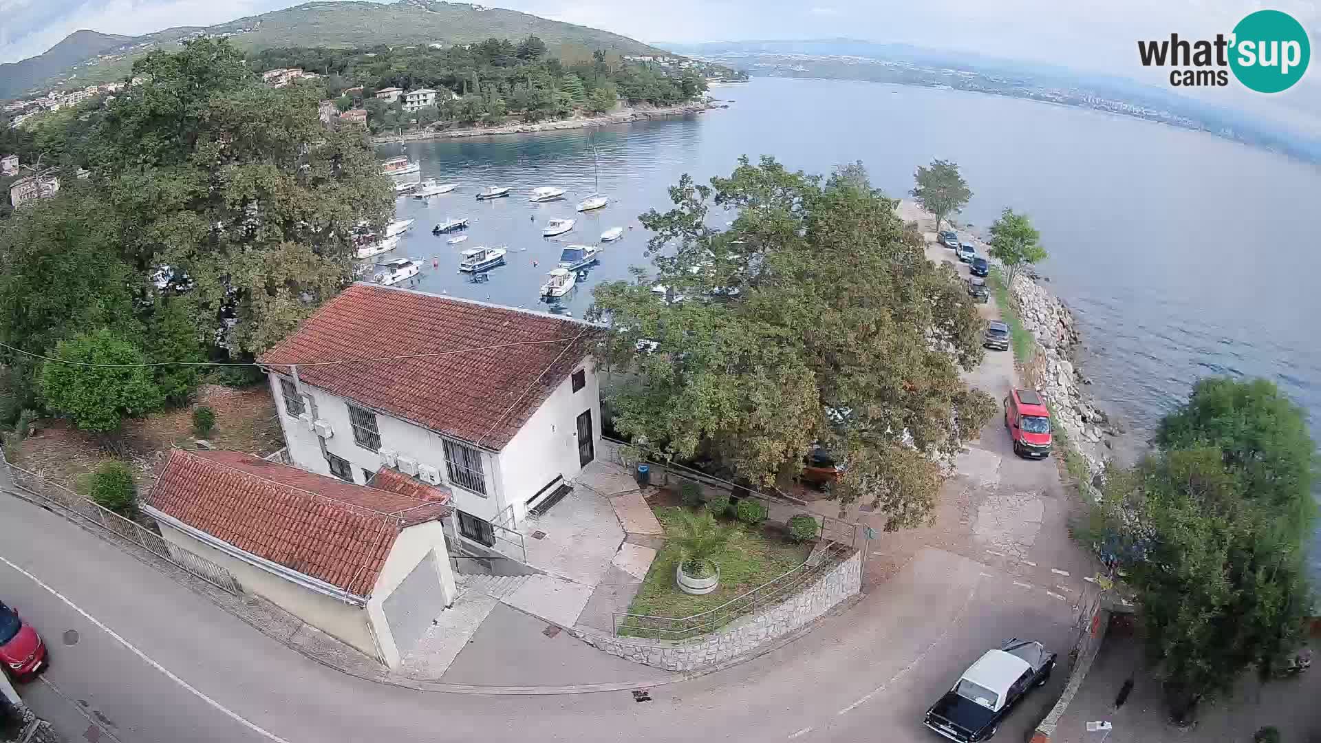 Webcam Ika Hafen – LIVE Blick auf den Hafen und die Lichter von Opatija
