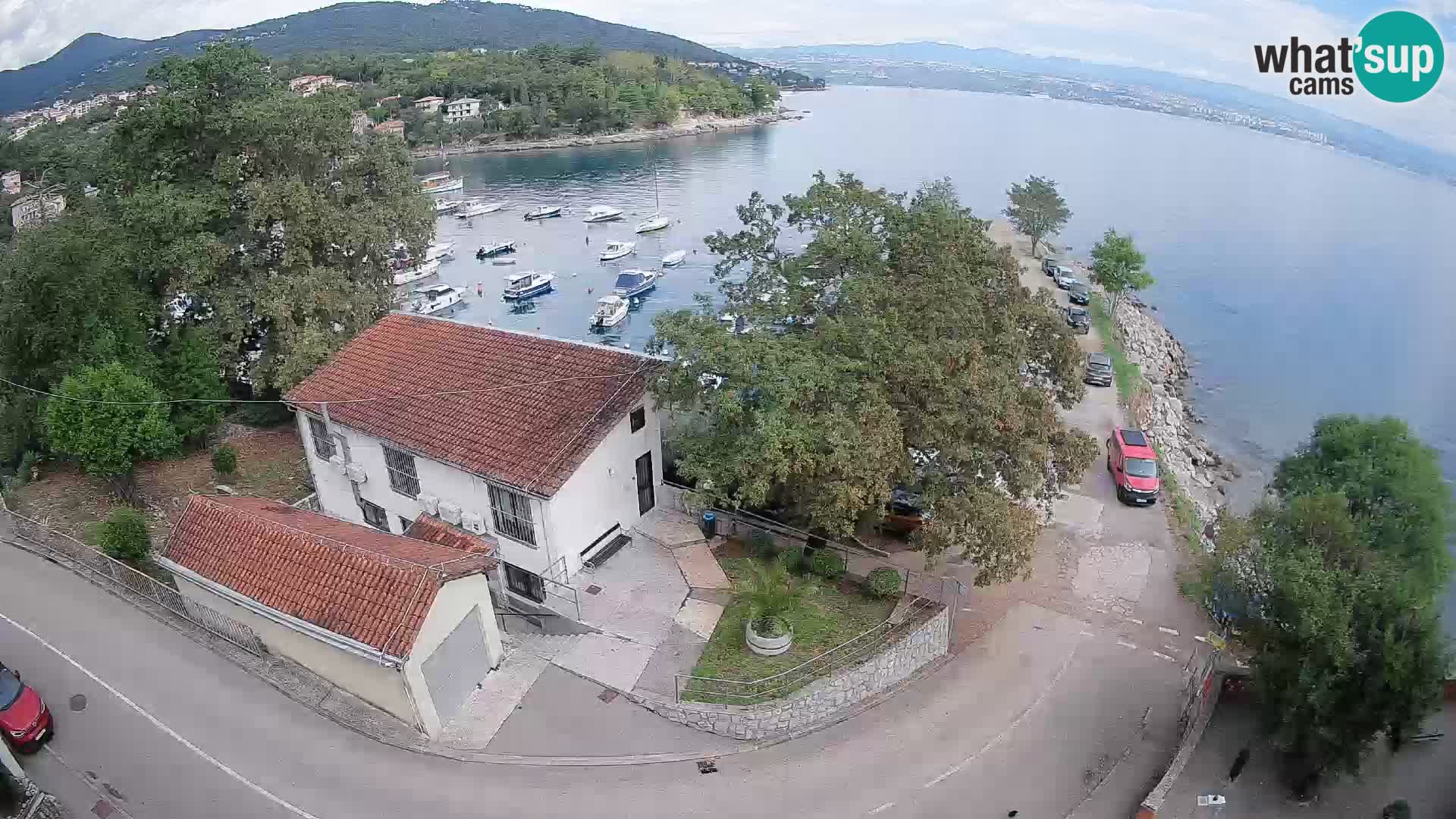 Webcam Ika Hafen – LIVE Blick auf den Hafen und die Lichter von Opatija