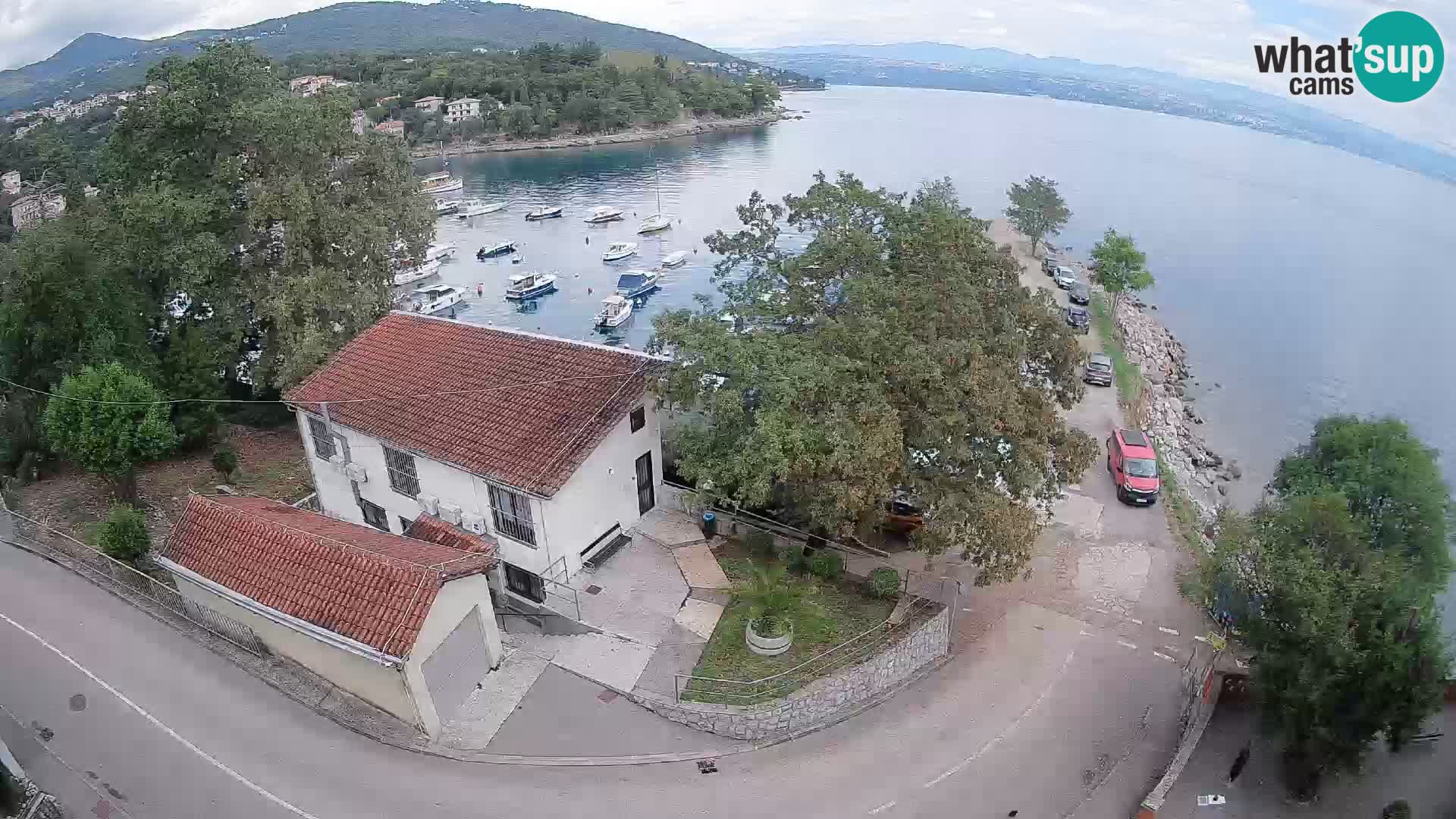 Webcam Ika Hafen – LIVE Blick auf den Hafen und die Lichter von Opatija