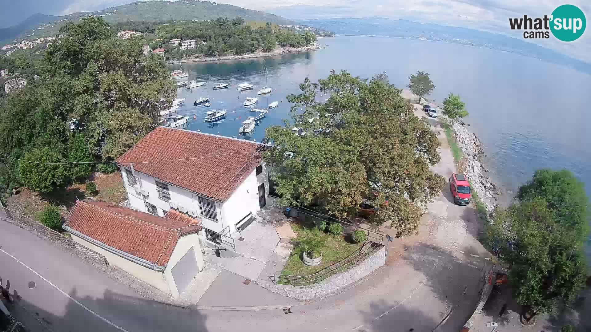 Webcam Ika Hafen – LIVE Blick auf den Hafen und die Lichter von Opatija
