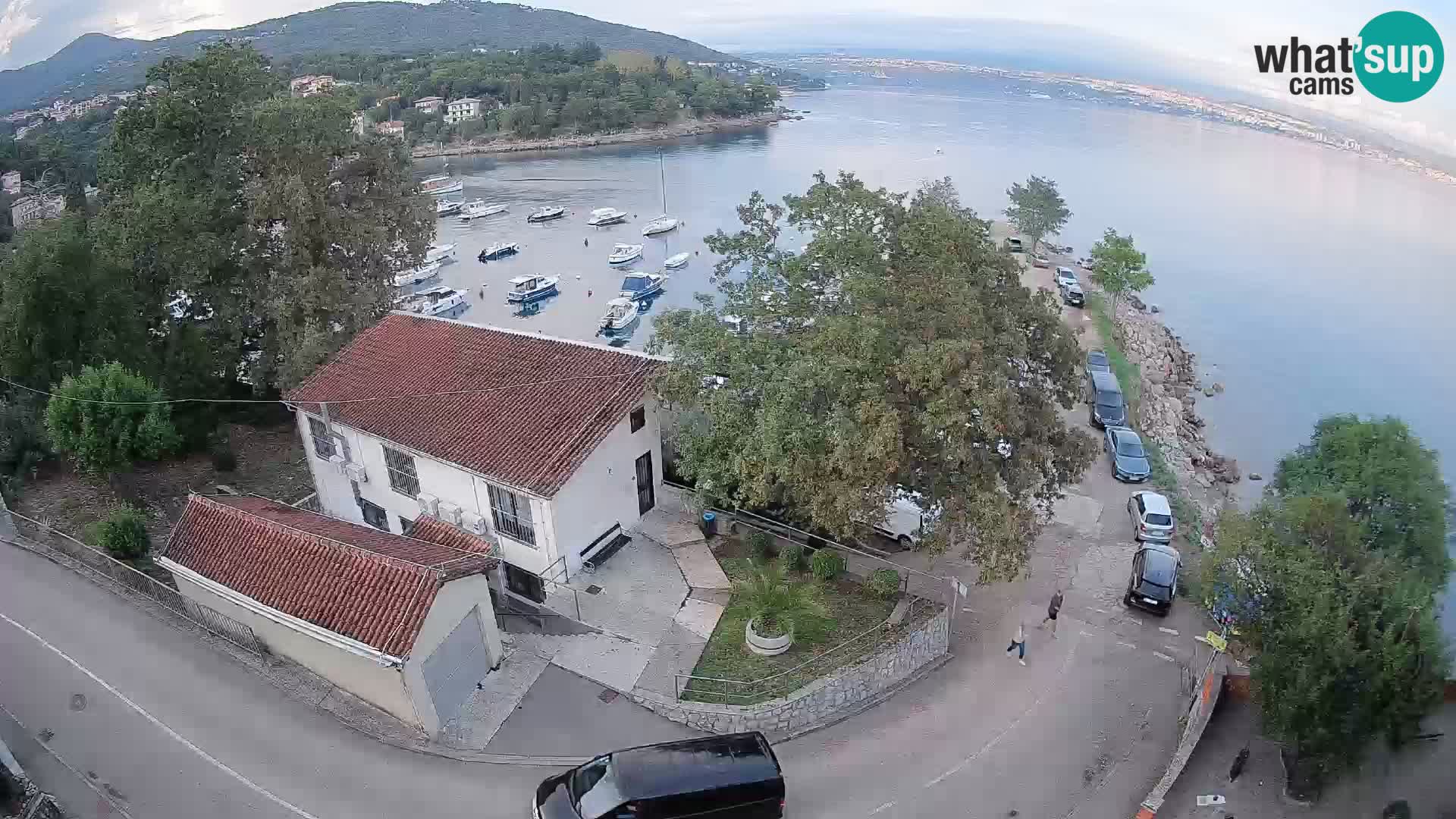 Webcam Ika Hafen – LIVE Blick auf den Hafen und die Lichter von Opatija