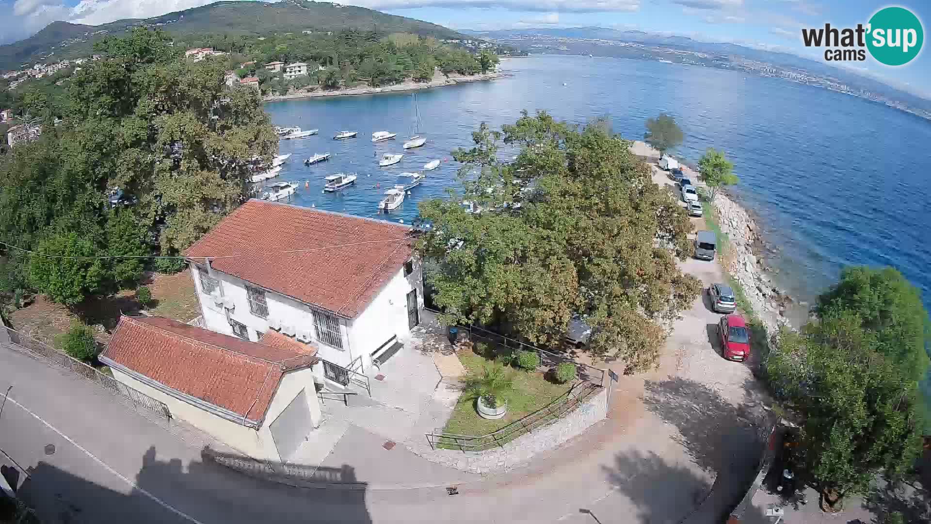 Webcam Ika Hafen – LIVE Blick auf den Hafen und die Lichter von Opatija