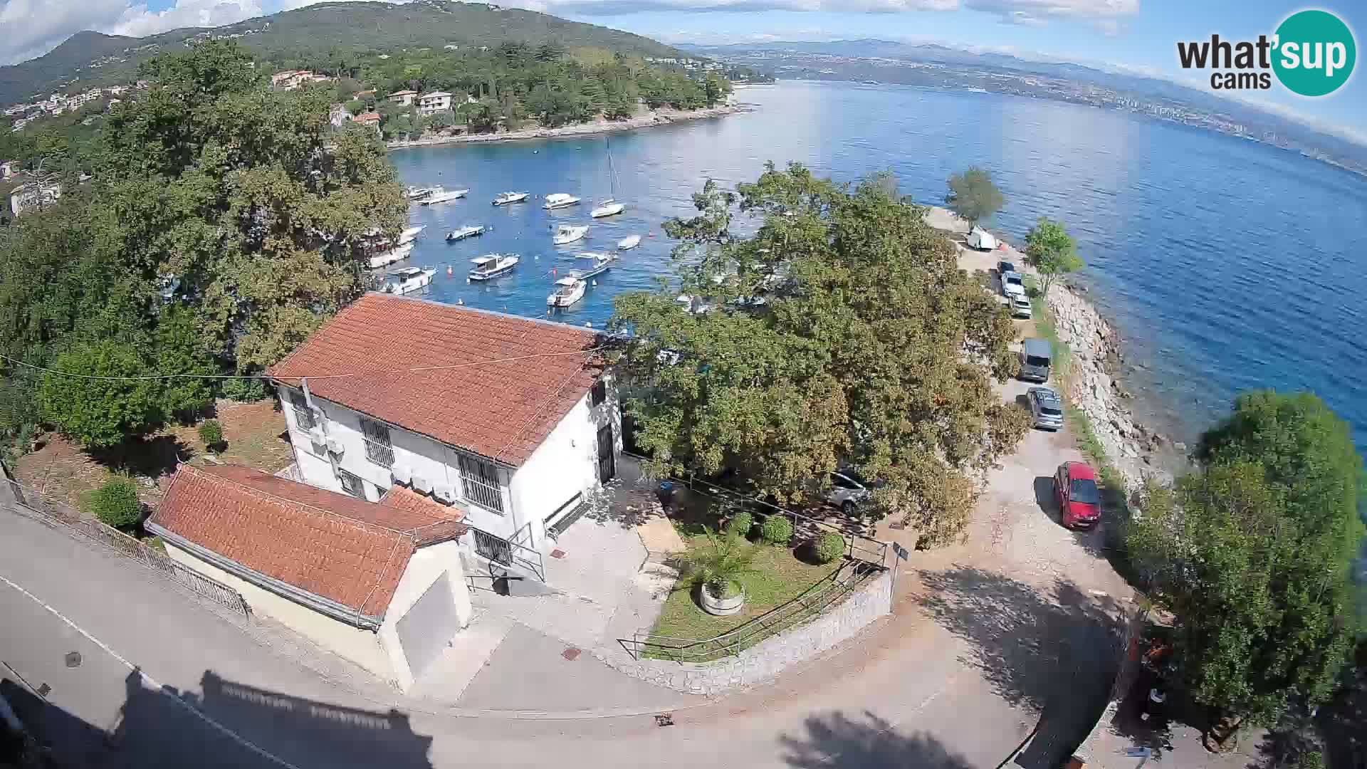 Webcam Ika Hafen – LIVE Blick auf den Hafen und die Lichter von Opatija