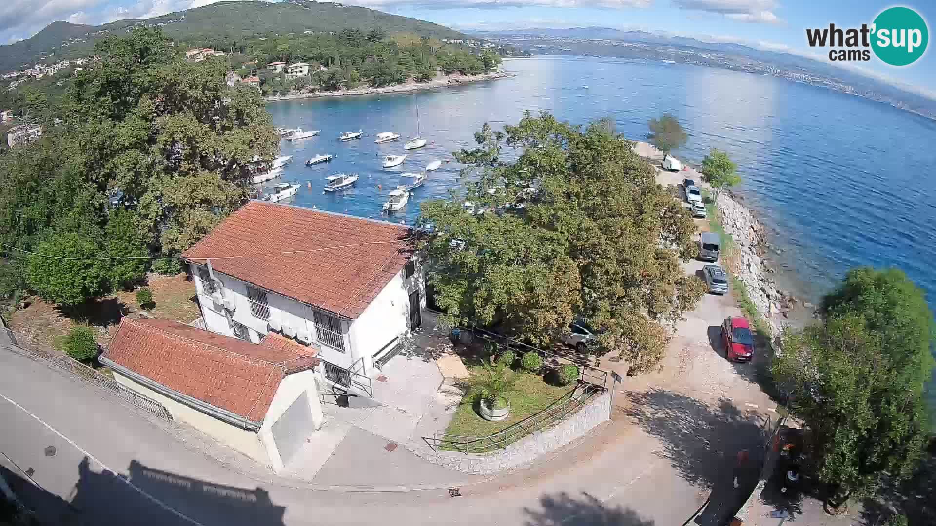 Webcam Ika Hafen – LIVE Blick auf den Hafen und die Lichter von Opatija