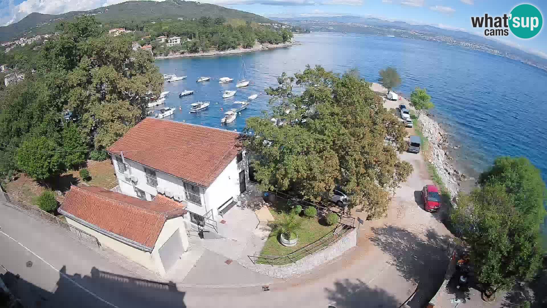 Webcam Ika Hafen – LIVE Blick auf den Hafen und die Lichter von Opatija