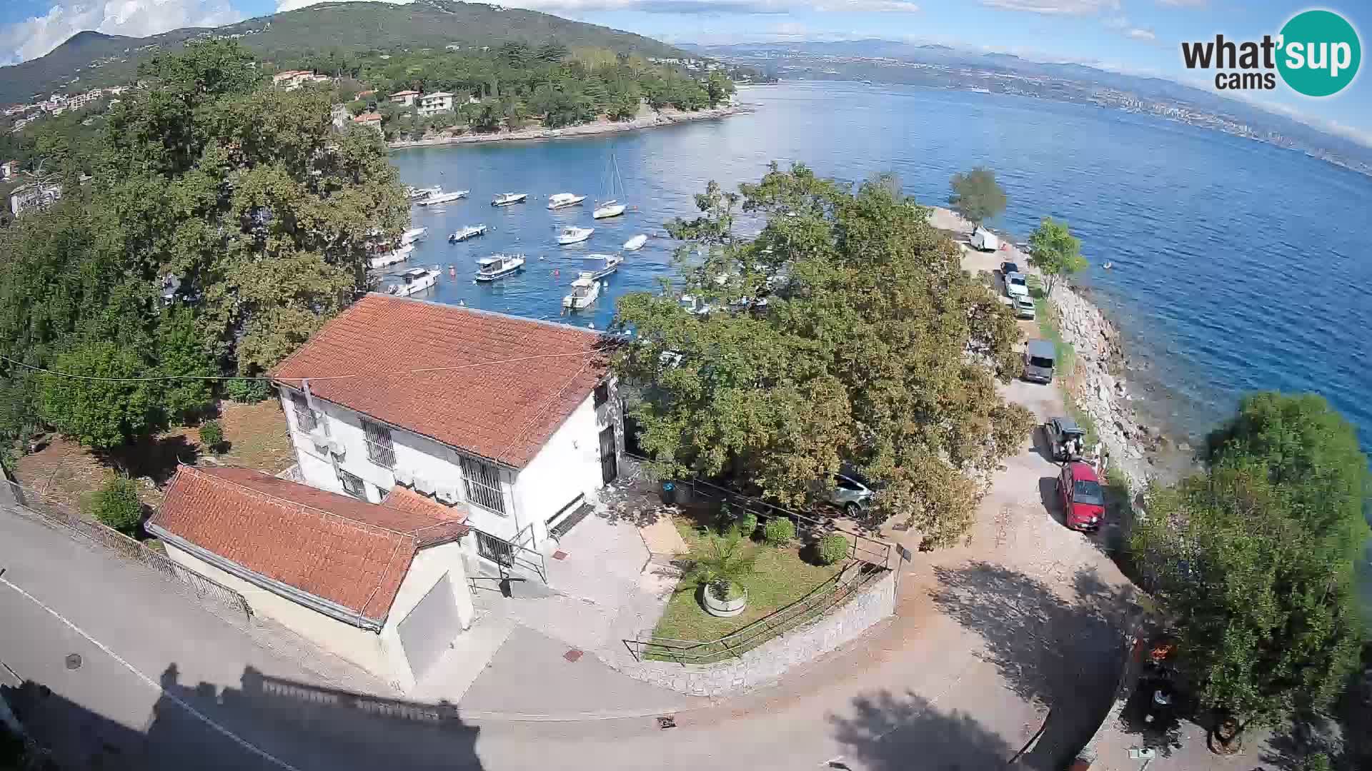 Webcam Ika Hafen – LIVE Blick auf den Hafen und die Lichter von Opatija