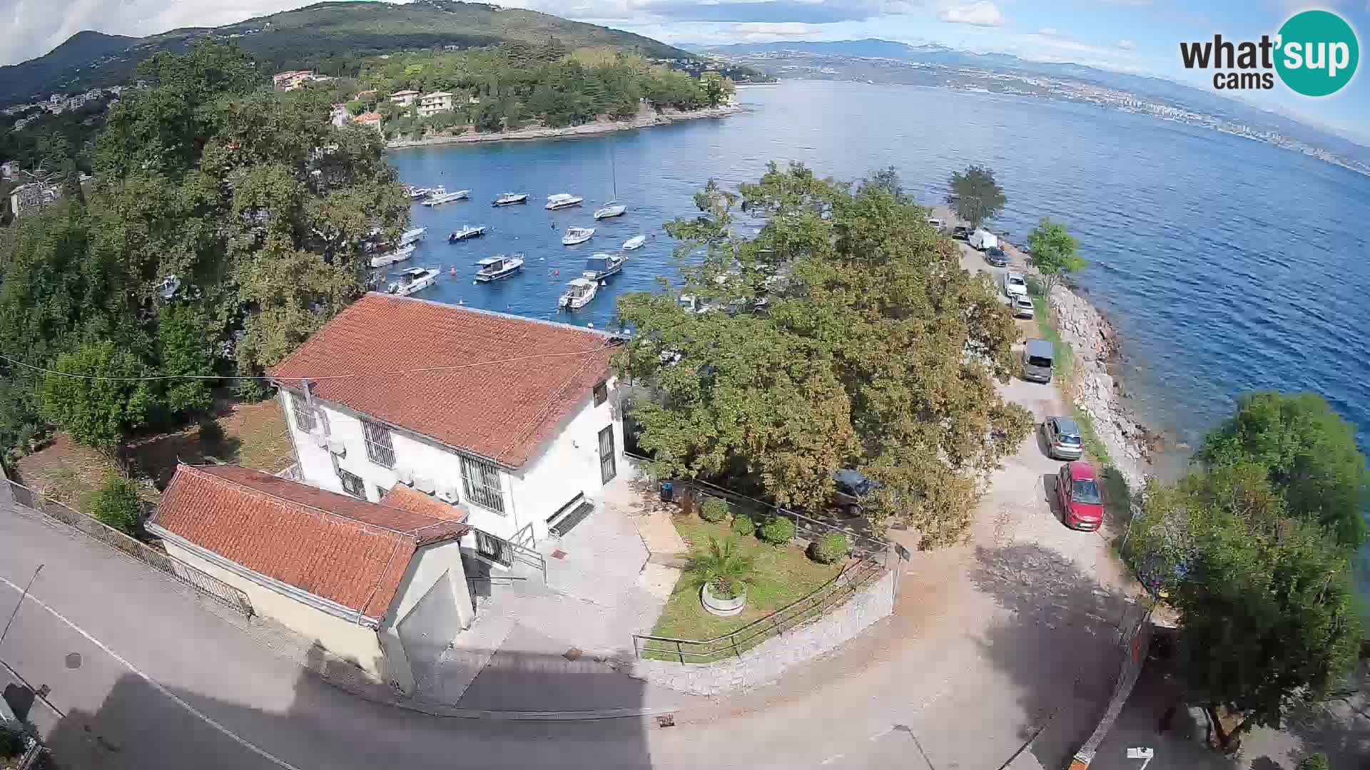 Webcam Ika Hafen – LIVE Blick auf den Hafen und die Lichter von Opatija