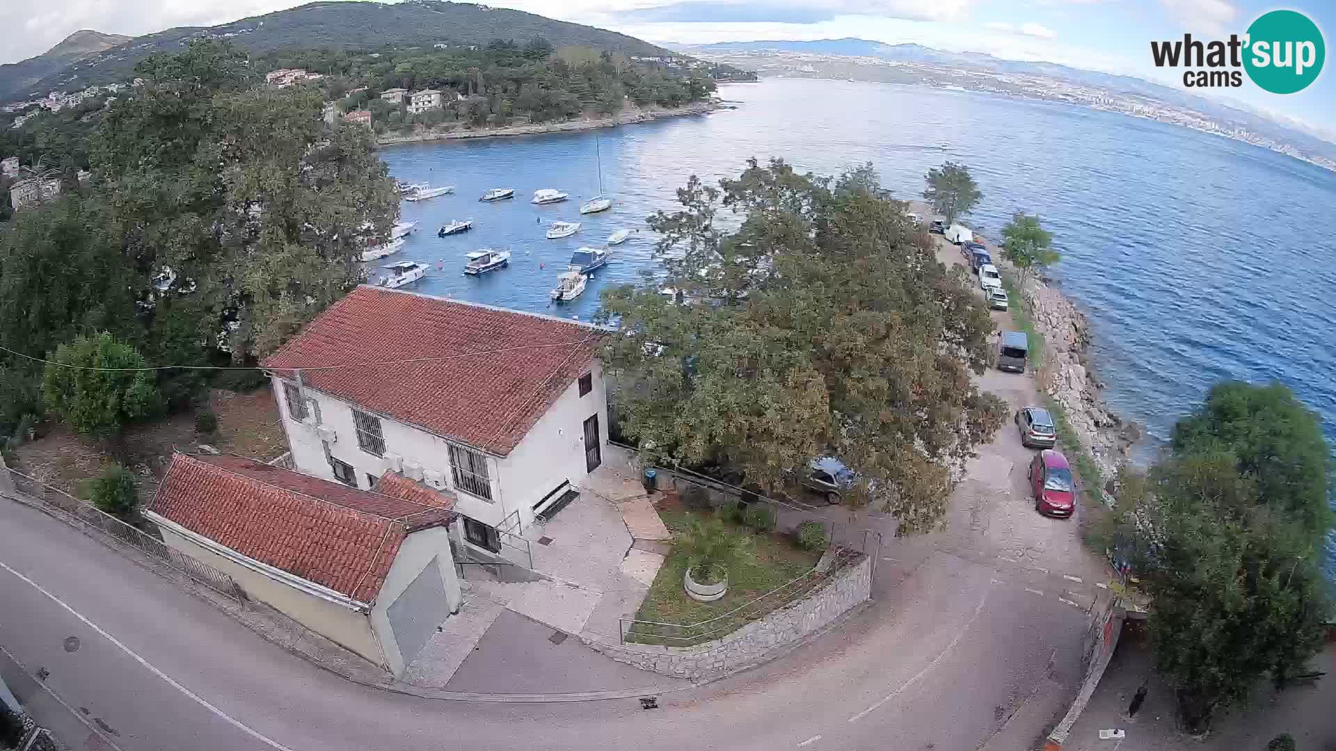 Webcam Ika Hafen – LIVE Blick auf den Hafen und die Lichter von Opatija