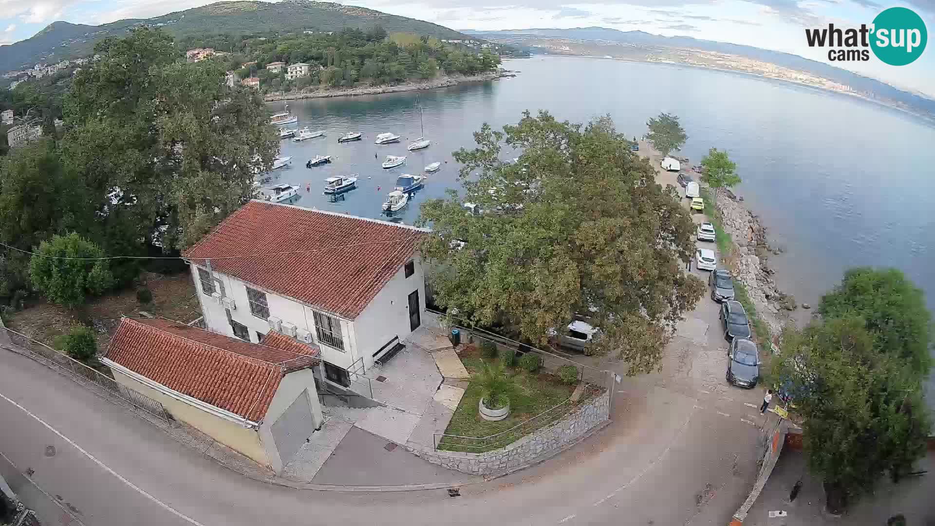 Webcam Ika Hafen – LIVE Blick auf den Hafen und die Lichter von Opatija