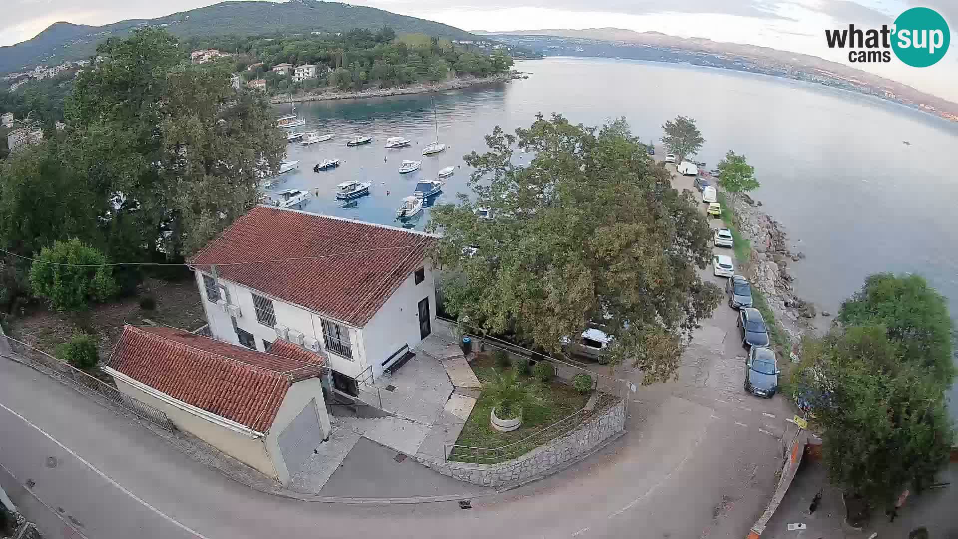 Webcam Ika Hafen – LIVE Blick auf den Hafen und die Lichter von Opatija