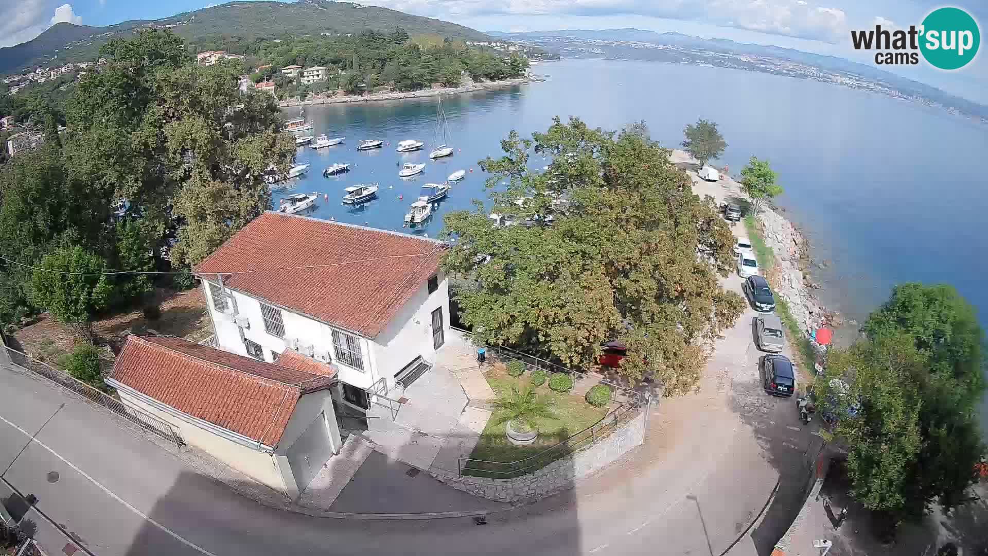 Webcam Ika Hafen – LIVE Blick auf den Hafen und die Lichter von Opatija