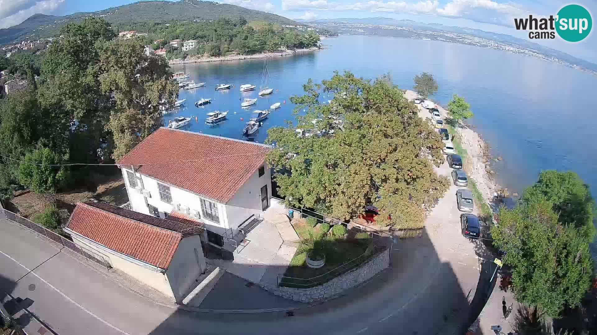 Webcam Ika Hafen – LIVE Blick auf den Hafen und die Lichter von Opatija
