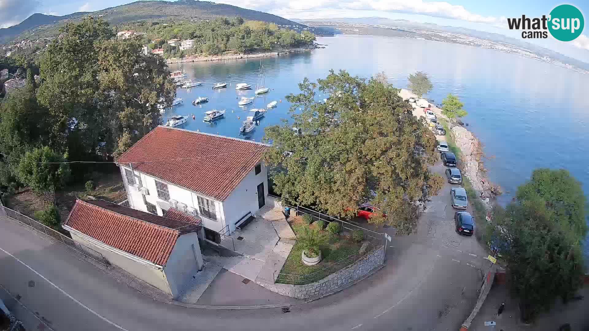 Webcam Ika Hafen – LIVE Blick auf den Hafen und die Lichter von Opatija