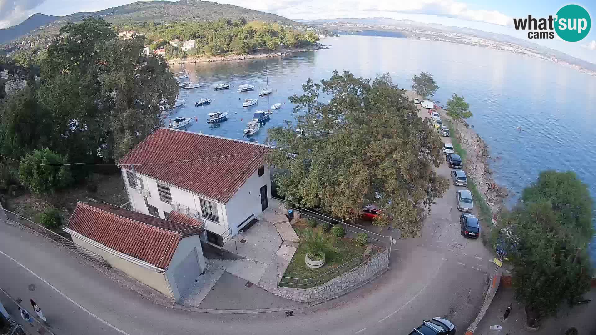 Webcam Ika Hafen – LIVE Blick auf den Hafen und die Lichter von Opatija