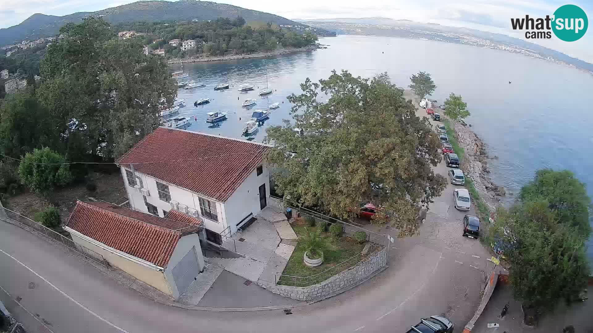 Webcam Ika Hafen – LIVE Blick auf den Hafen und die Lichter von Opatija