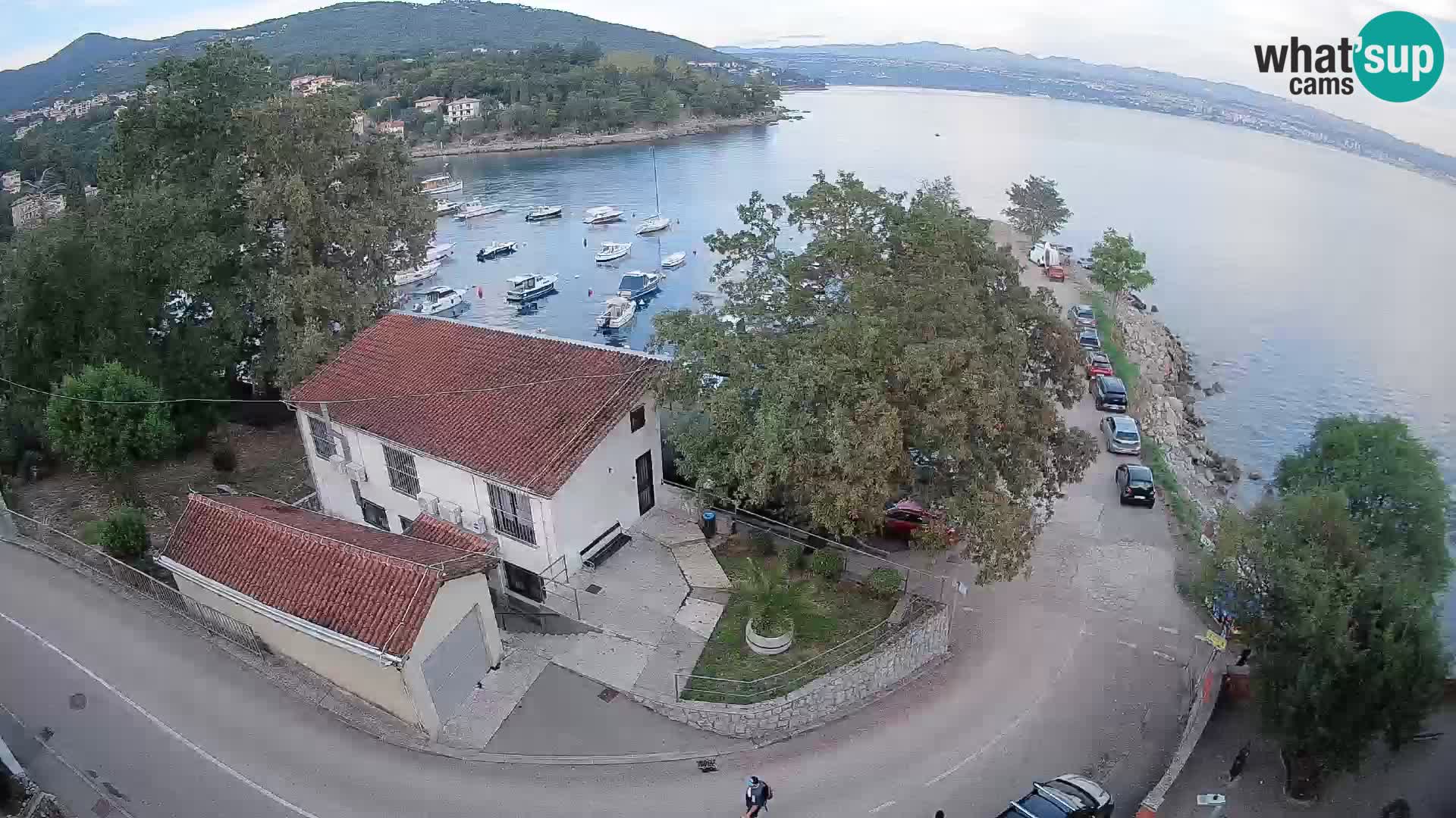 Webcam Ika Hafen – LIVE Blick auf den Hafen und die Lichter von Opatija