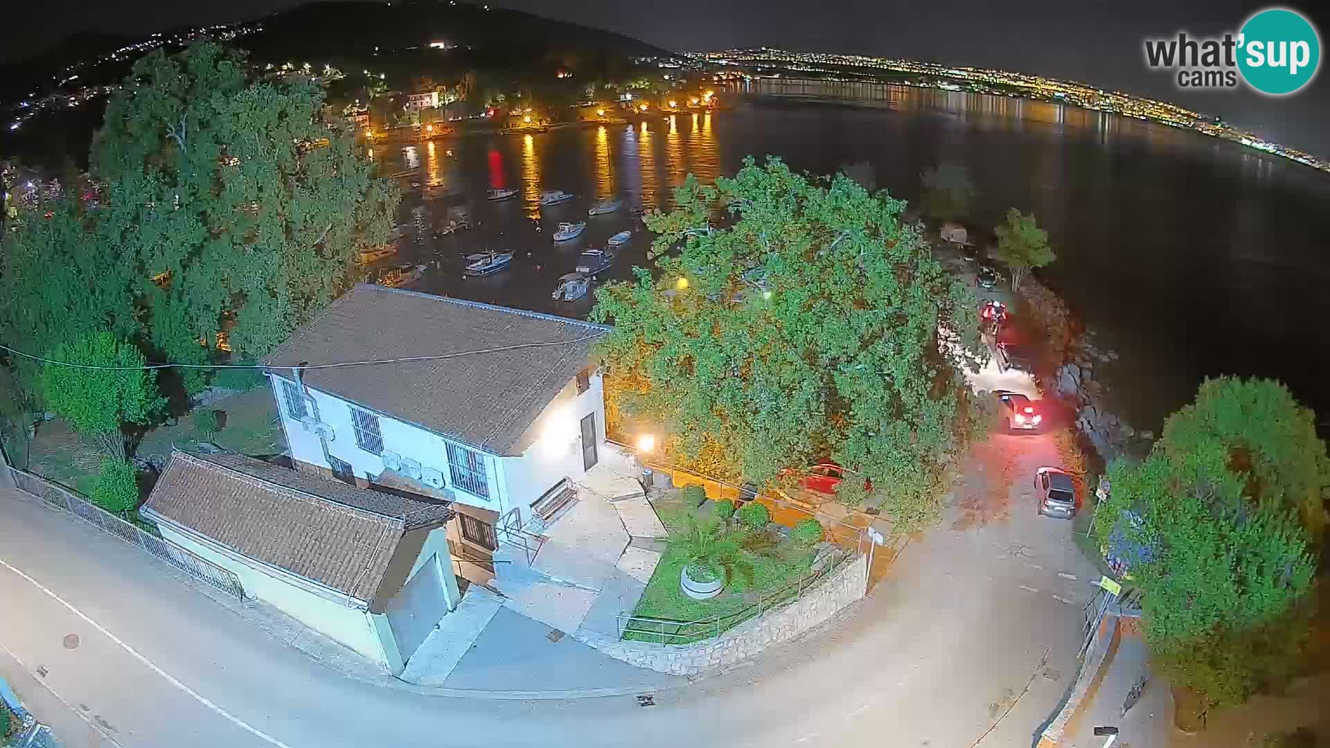 Webcam Ika Hafen – LIVE Blick auf den Hafen und die Lichter von Opatija