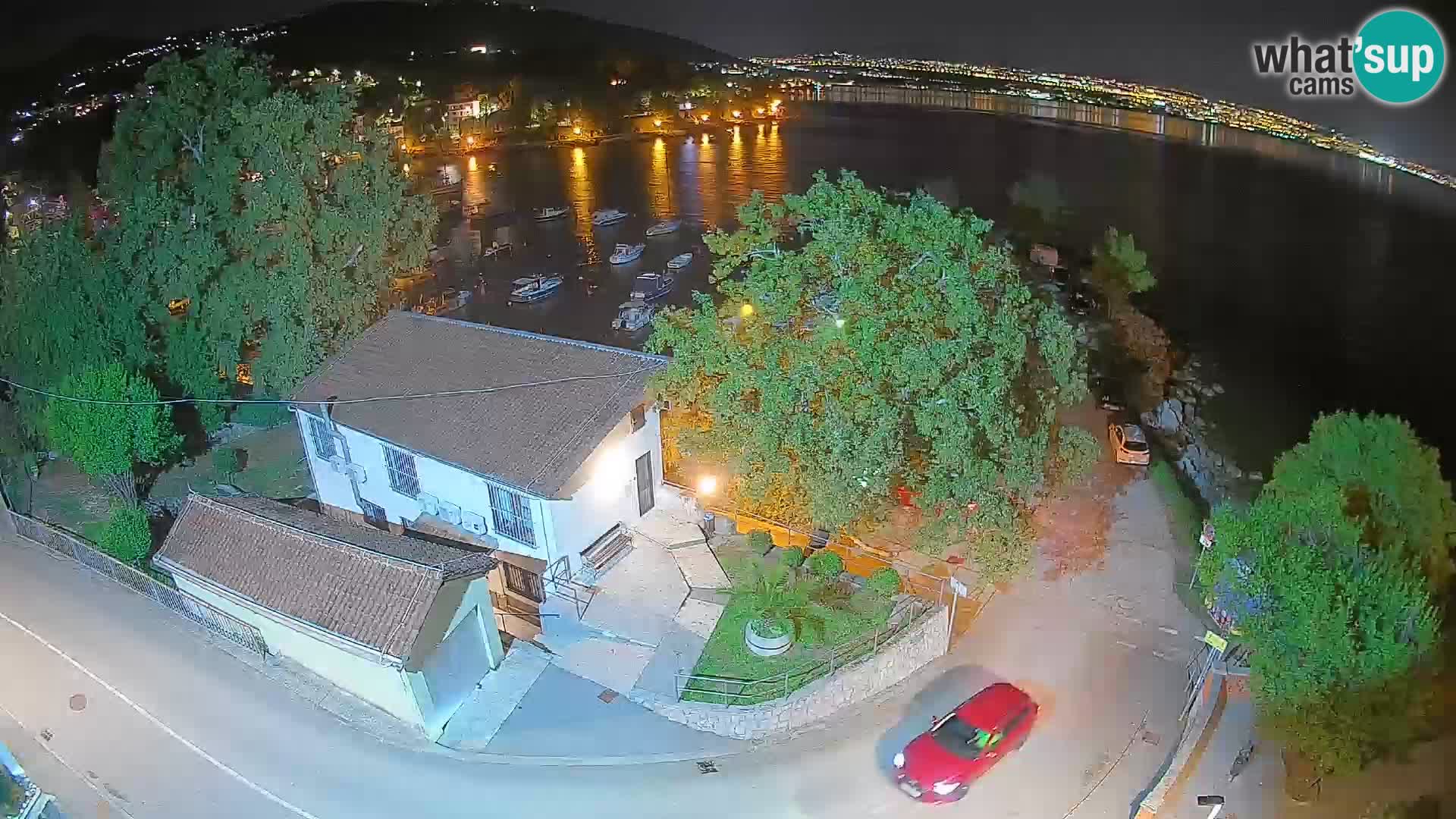 Webcam Ika Hafen – LIVE Blick auf den Hafen und die Lichter von Opatija