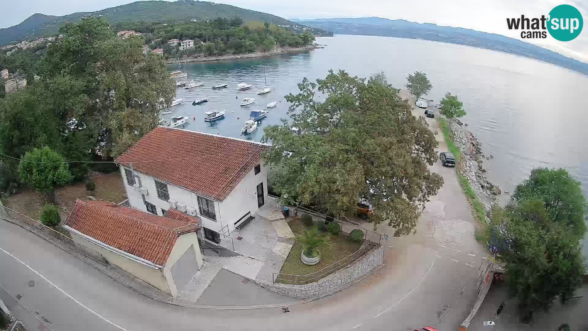Webcam Ika Hafen – LIVE Blick auf den Hafen und die Lichter von Opatija