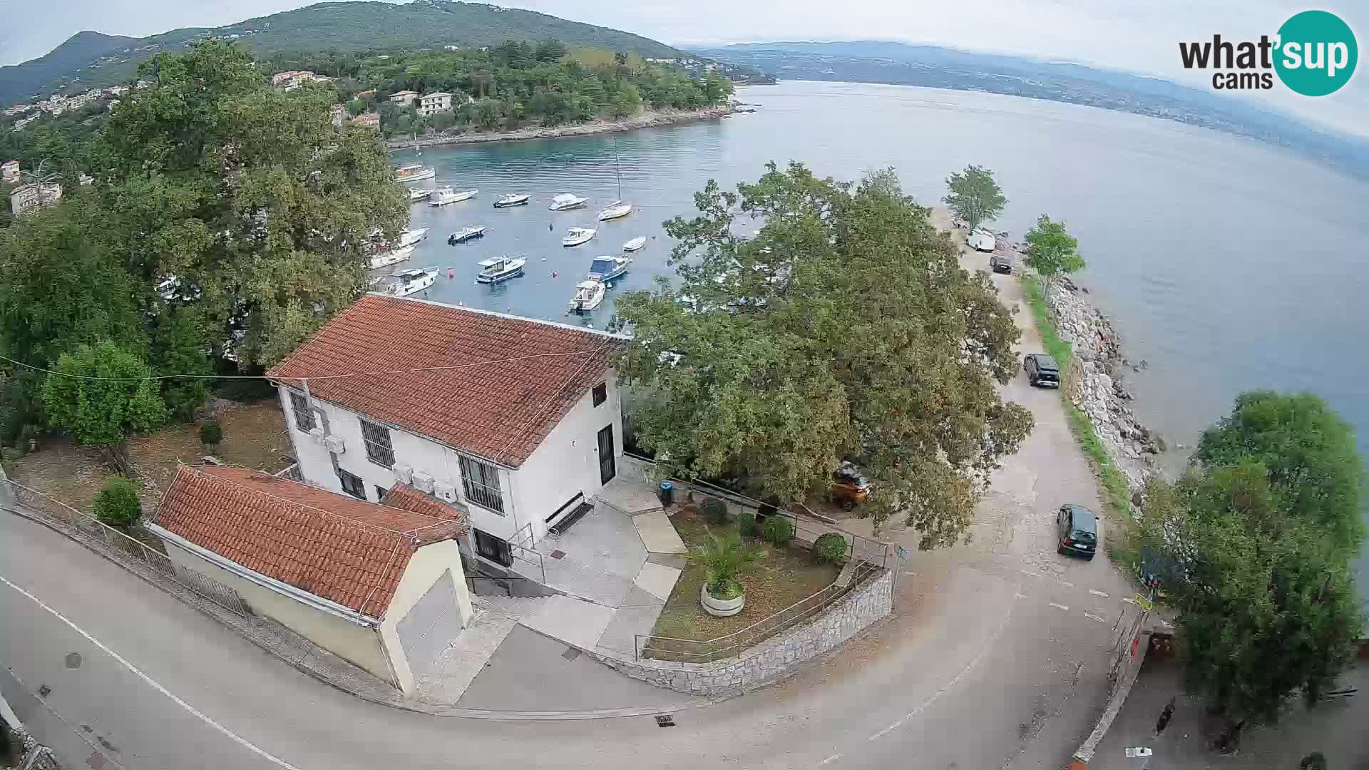 Webcam Ika Hafen – LIVE Blick auf den Hafen und die Lichter von Opatija