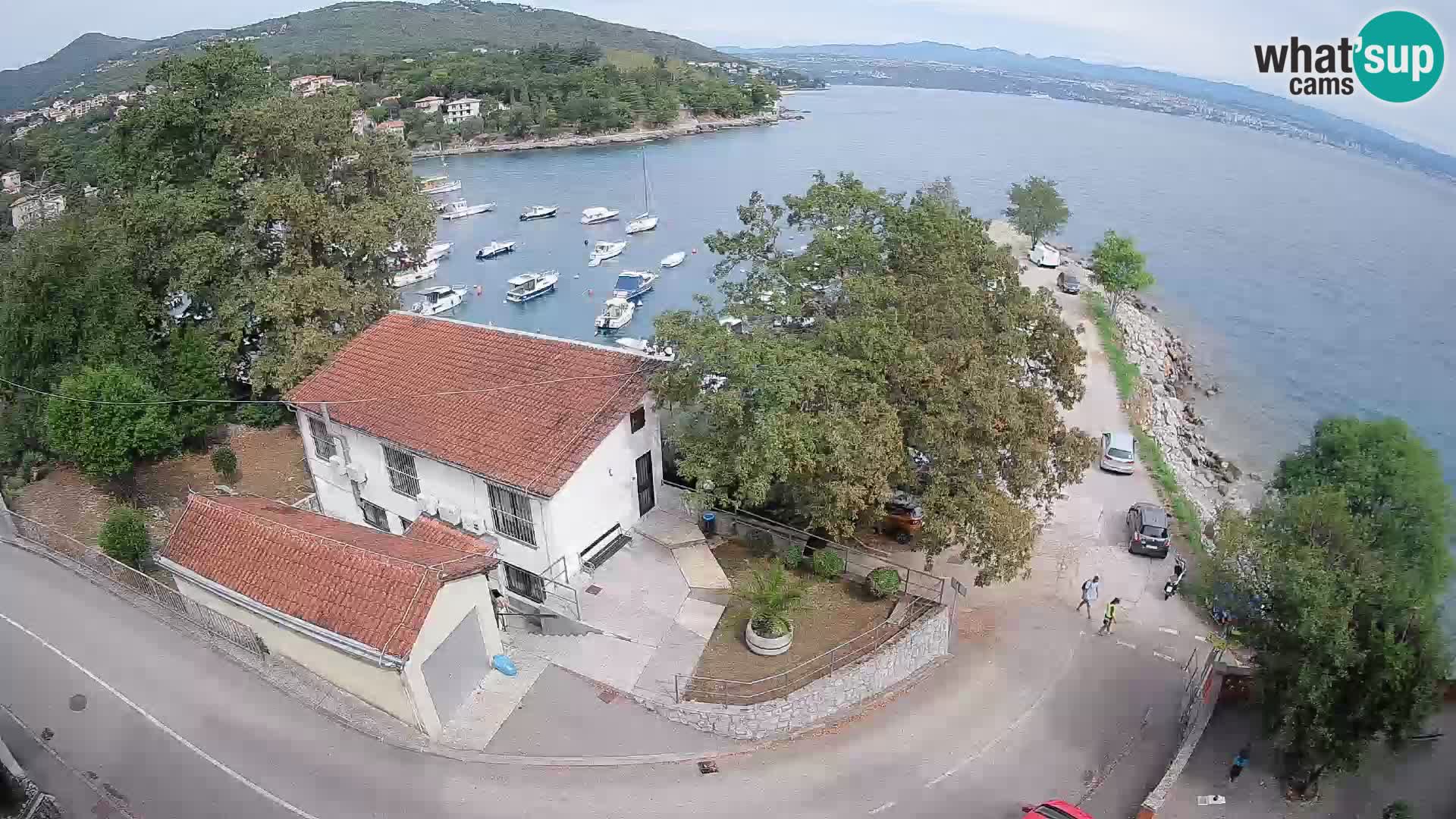 Webcam Ika Hafen – LIVE Blick auf den Hafen und die Lichter von Opatija