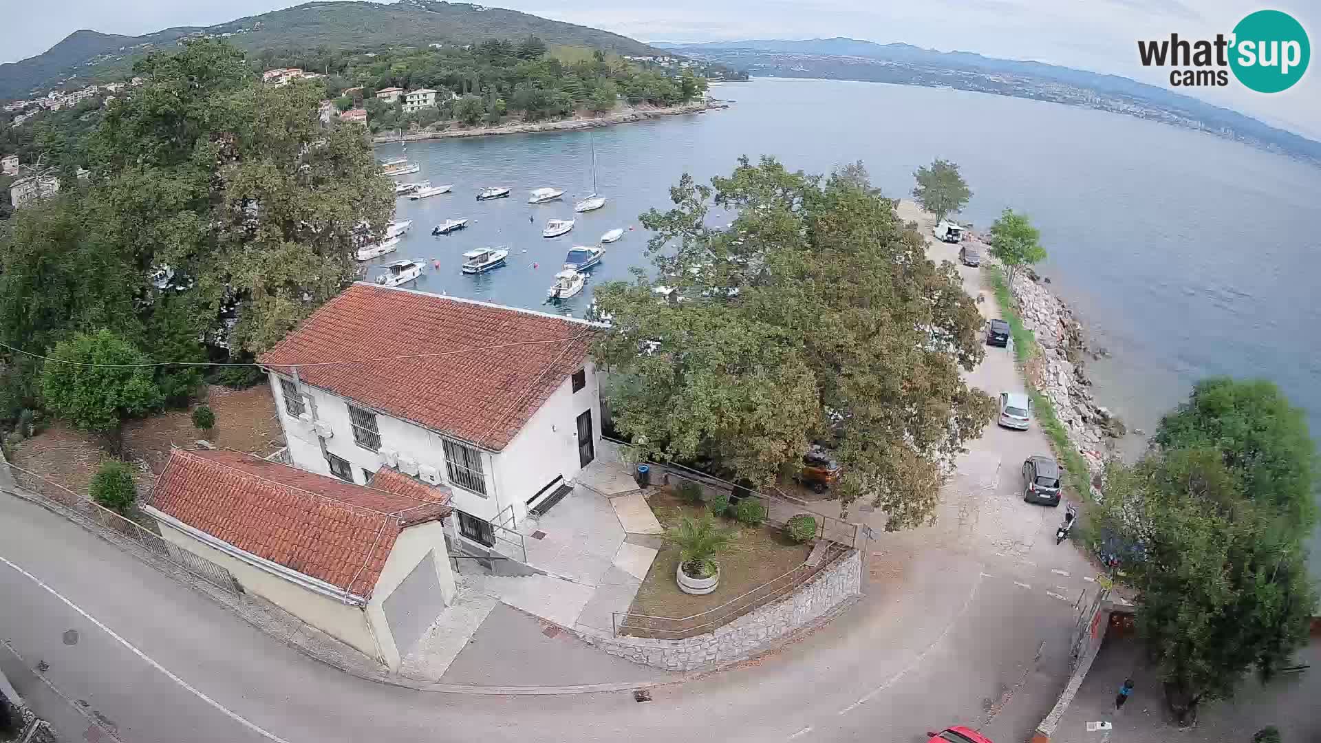 Webcam Ika Hafen – LIVE Blick auf den Hafen und die Lichter von Opatija