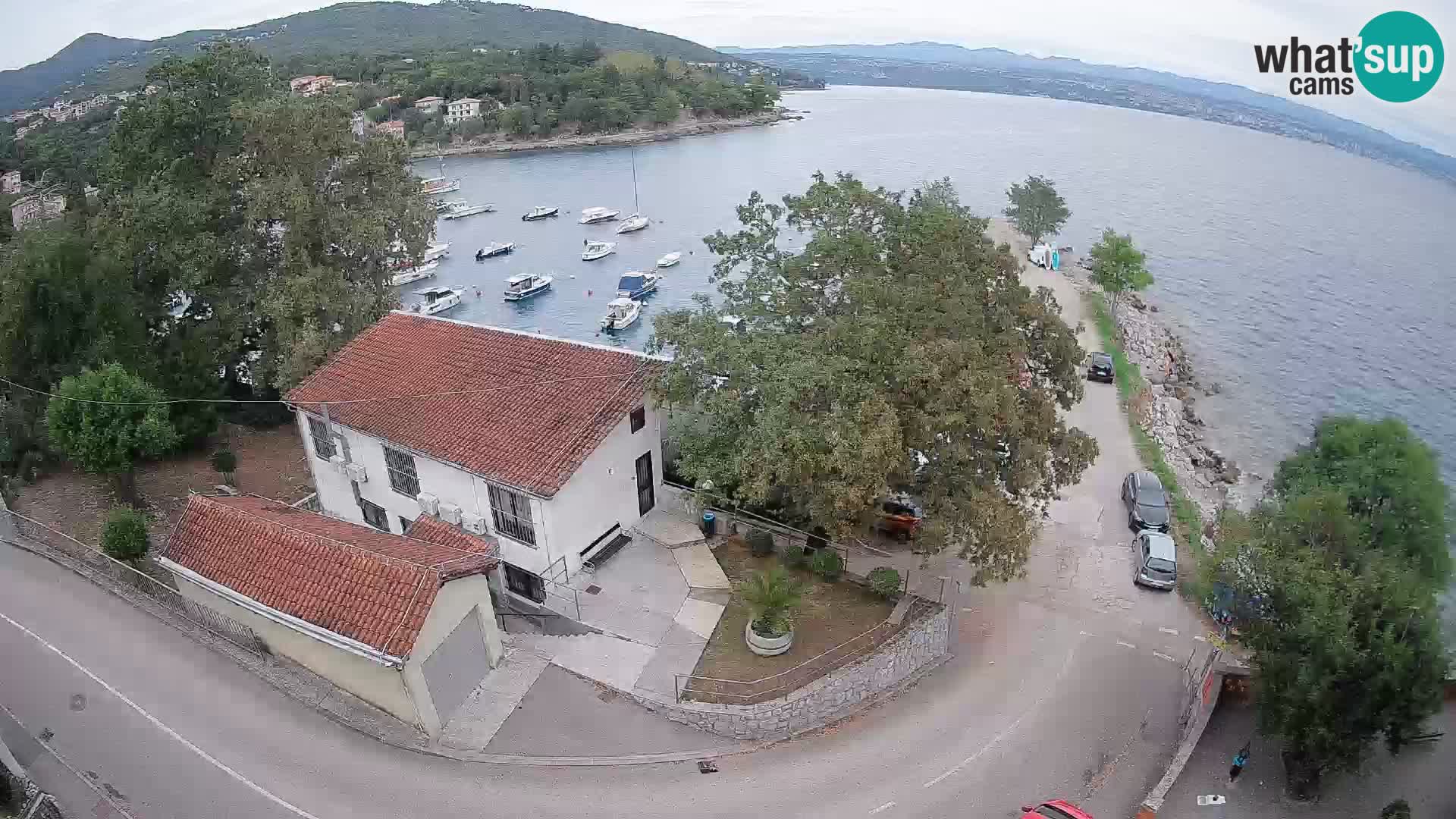 Webcam Ika Hafen – LIVE Blick auf den Hafen und die Lichter von Opatija