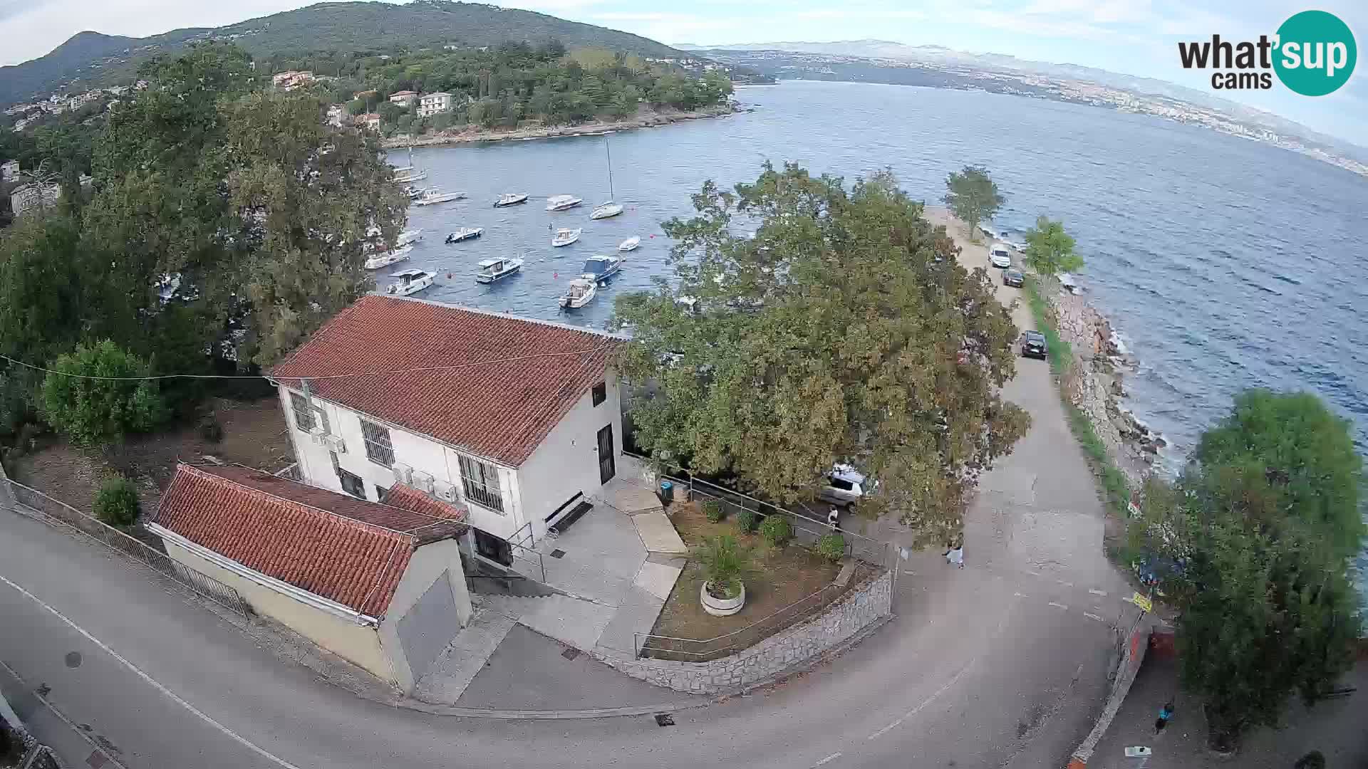 Webcam Ika Hafen – LIVE Blick auf den Hafen und die Lichter von Opatija
