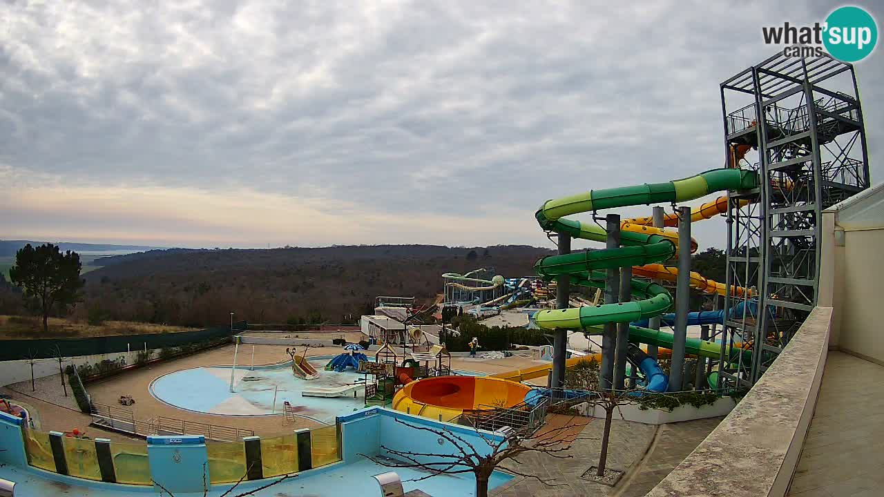 Aquapark – Istralandia webcam Istria – Croatia