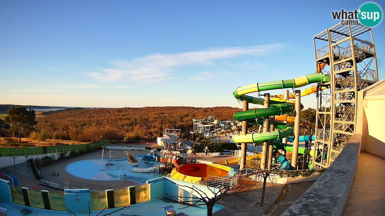 Aquapark – Istralandia webcam Istria – Croatia