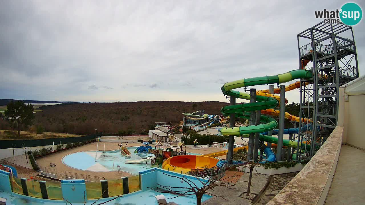 Aquapark – Istralandia webcam Istria – Croatia