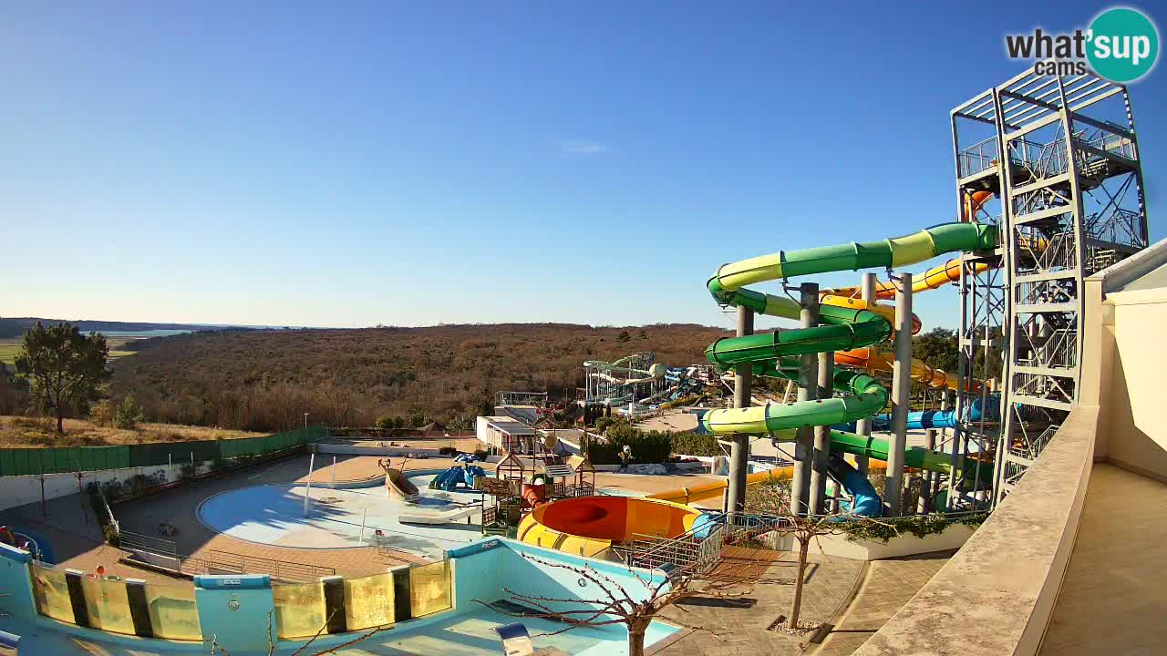 Aquapark – Istralandia webcam Istria – Croatia