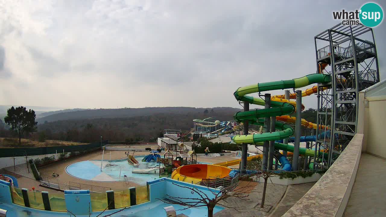 Aquapark – Istralandia webcam Istria – Croatia