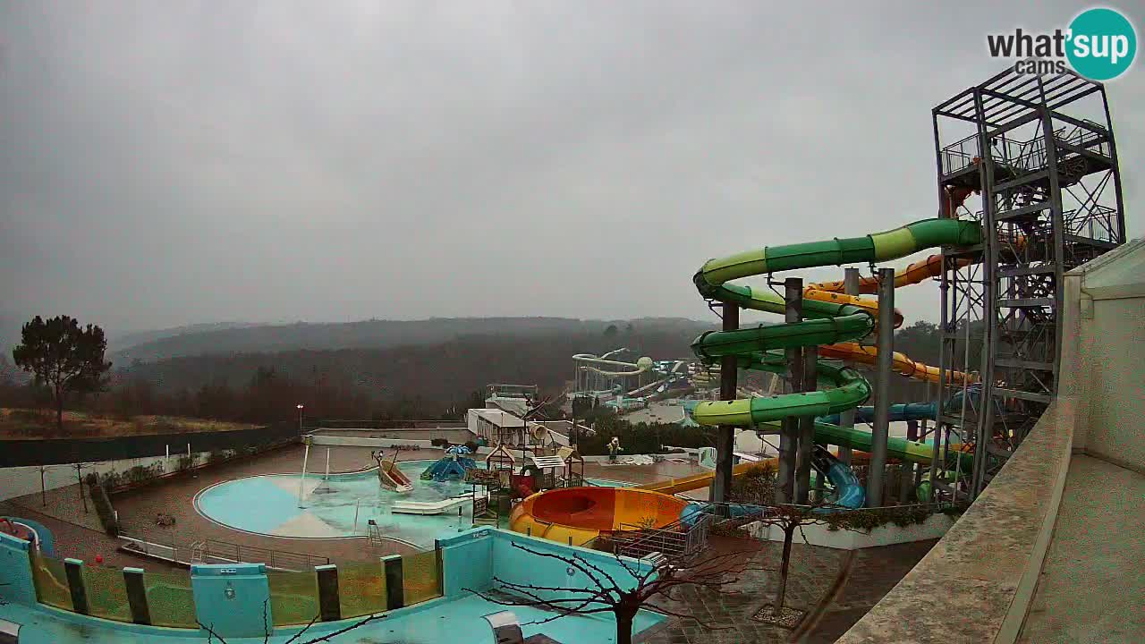 Aquapark – Istralandia webcam Istria – Croatia