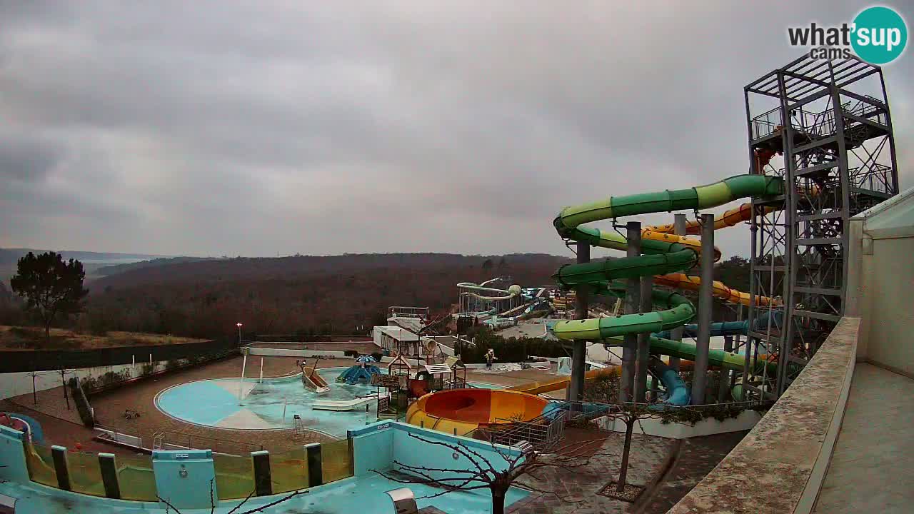 Aquapark – Istralandia webcam Istria – Croatia