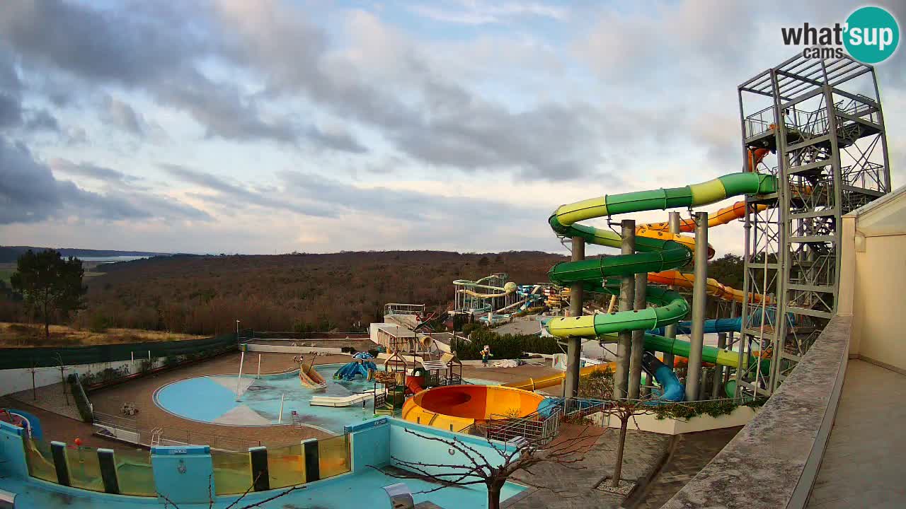 Aquapark – Istralandia webcam Istria – Croatia