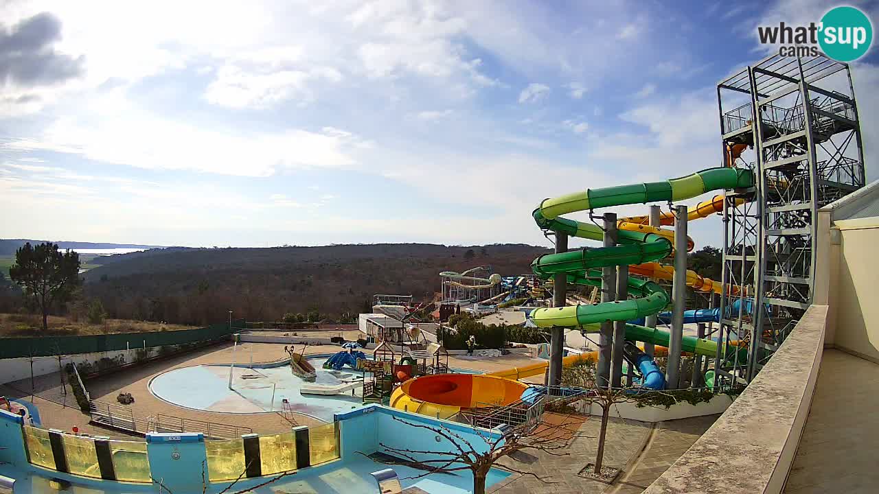 Aquapark – Istralandia webcam Istria – Croatia