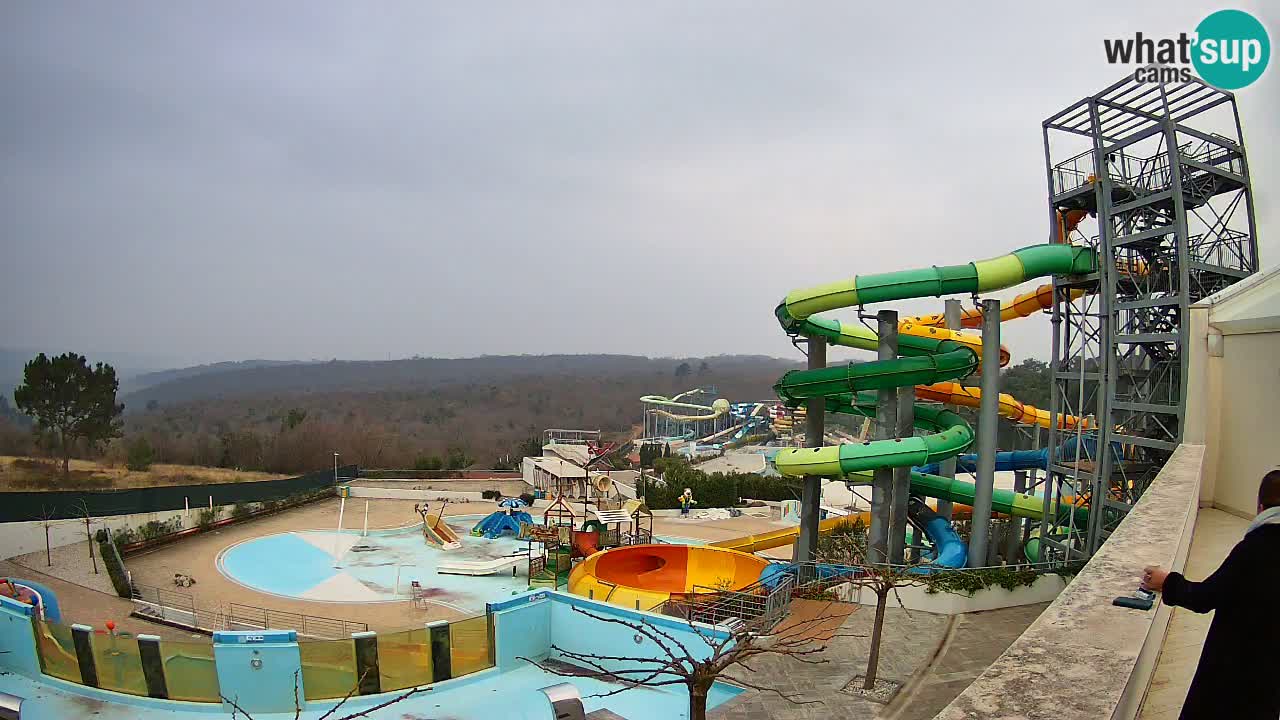 Aquapark – Istralandia webcam Istria – Croatia