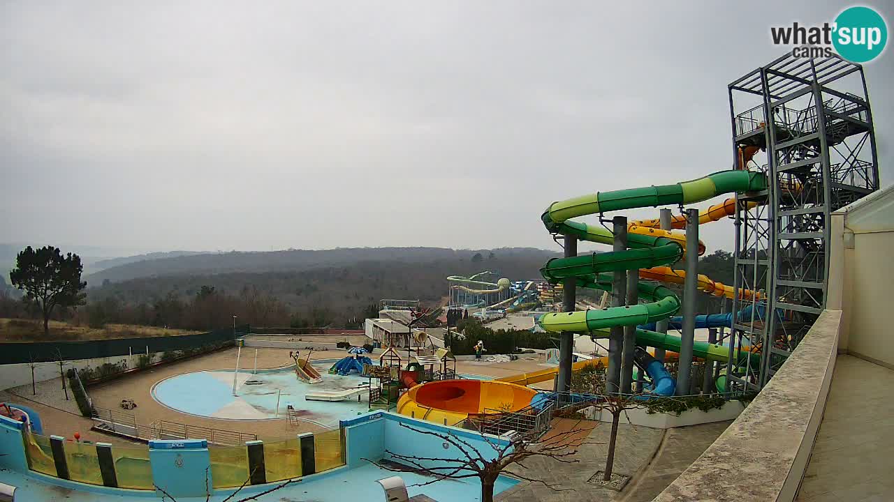 Aquapark – Istralandia webcam Istria – Croatia