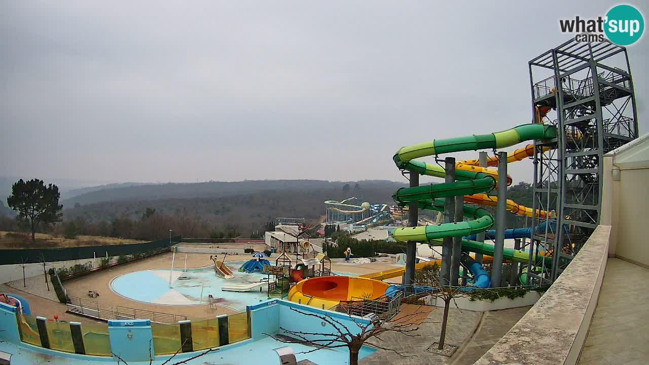 Aquapark – Istralandia webcam Istria – Croatia