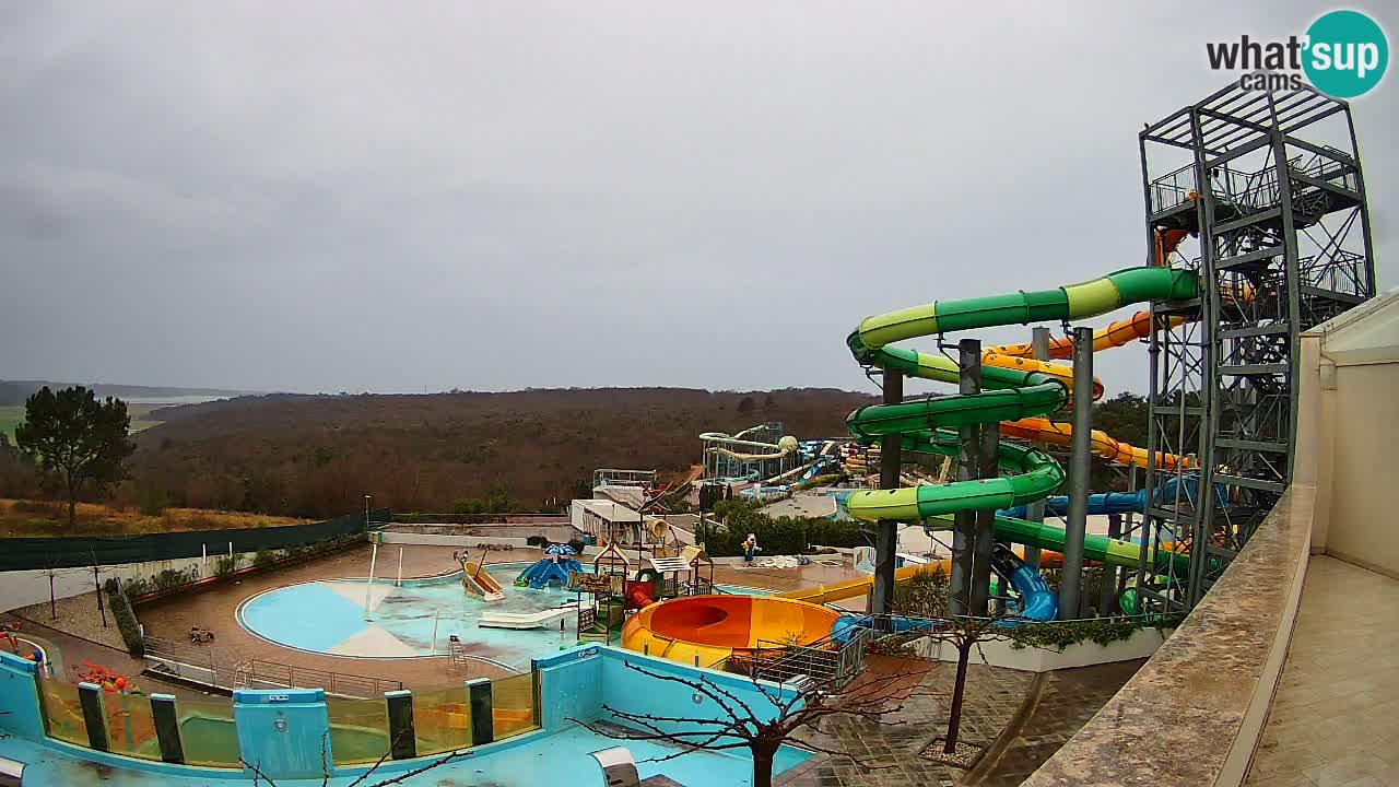 Aquapark – Istralandia webcam Istria – Croatia