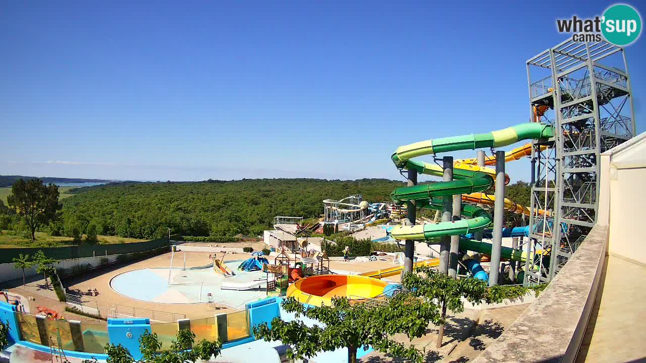 Aquapark – Istralandia webcam Istria – Croatia