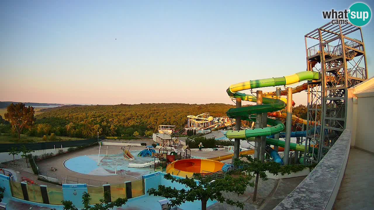 Aquapark – Istralandia webcam Istria – Croatia