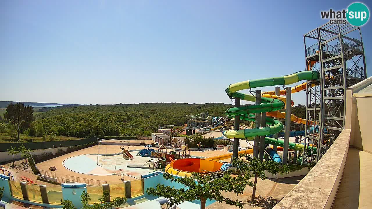 Aquapark – Istralandia webcam Istria – Croatia
